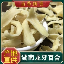 新货龙牙百合干无硫新鲜药食同源煲汤煮粥不苦不酸量大优惠