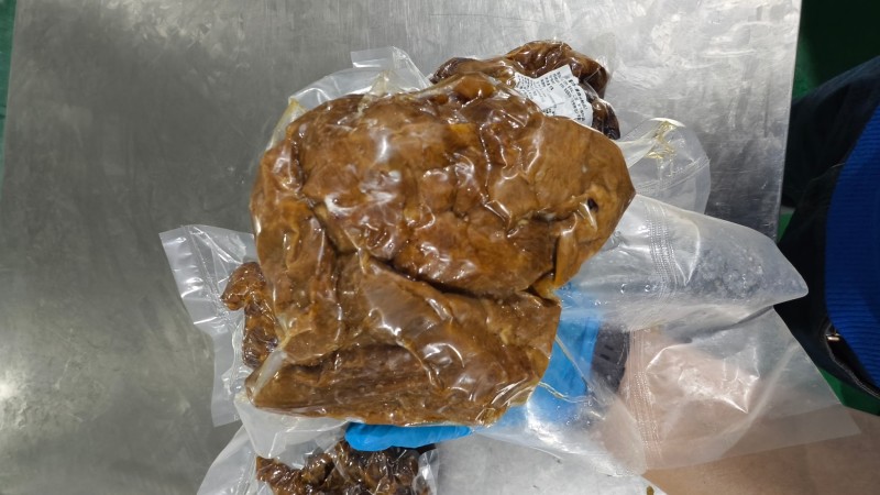 酱卤熟牛肉，牛大花腱现卤现发，口感非常好