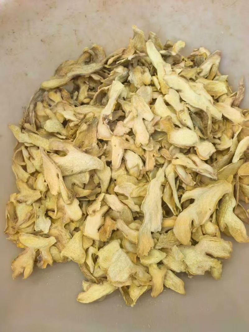 低硫精品干姜片儿大量供货云南产地直发规格齐全