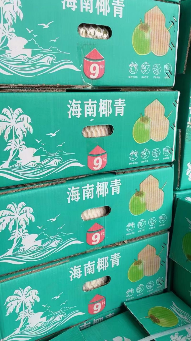 海南削皮椰青香甜可口