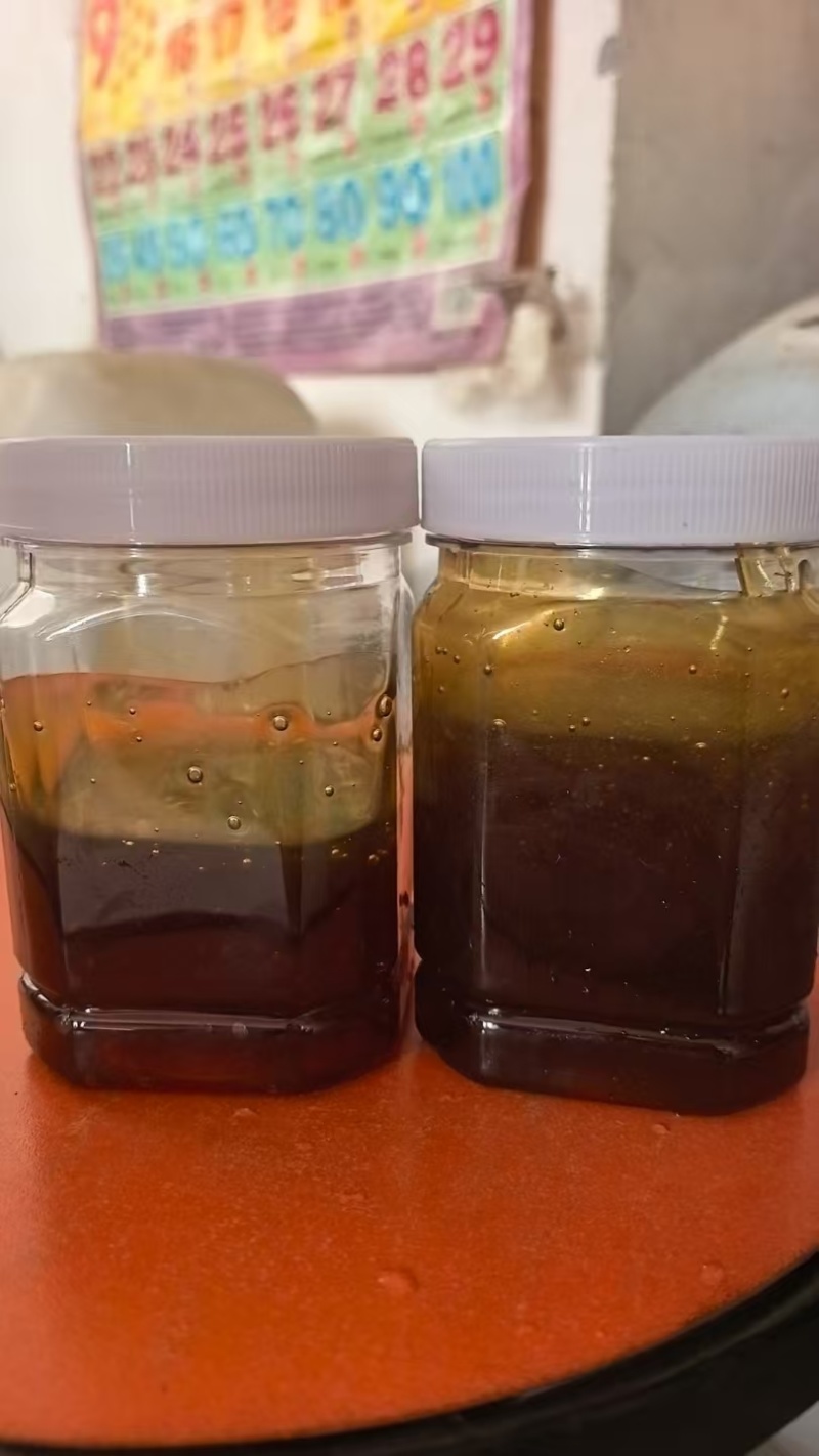 子午岭中蜂土蜂蜜～百花蜜，不纯不真包退。深山里的东西，一
