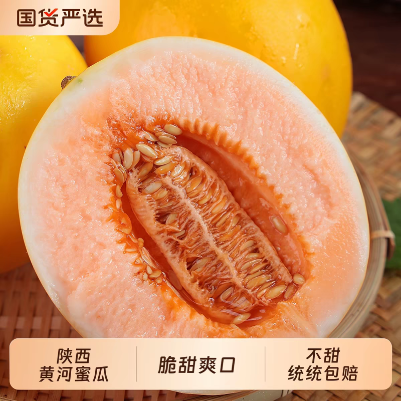 （金红宝蜜瓜）民勤蜜瓜/对接电商/可开发票/全国供应批发