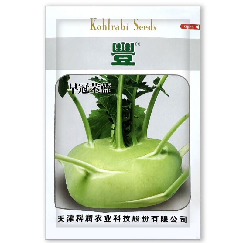 杂交苤种籽早熟皮薄肉质浅绿脆甜耐热苤兰菜种子基地专用