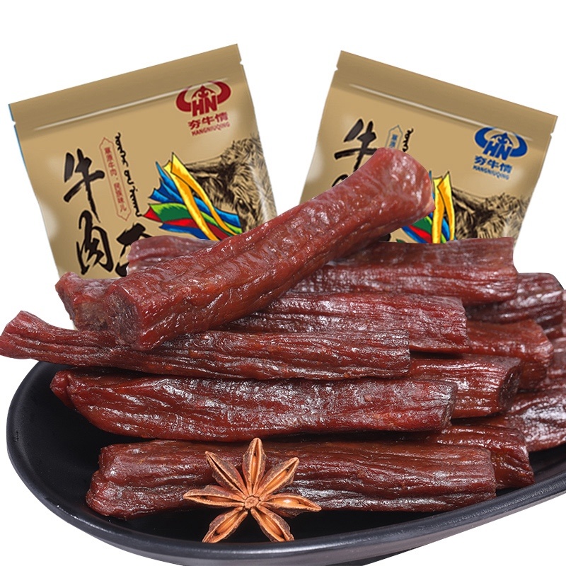【牛肉干】内蒙牛肉干内蒙厂家直发香味十足包邮送到家