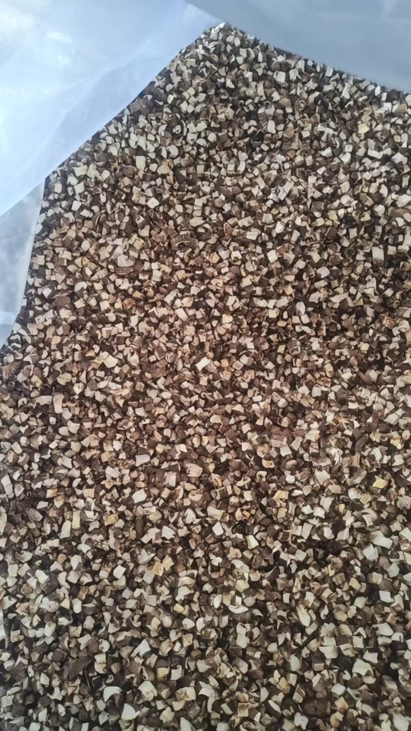 香菇菇帽颗粒8x8颗粒5x5颗粒，一手货源，诚信经营