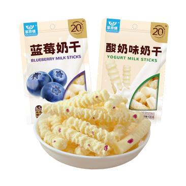 奶干蓝莓味酸奶味两重口味任选工厂直发包邮到家