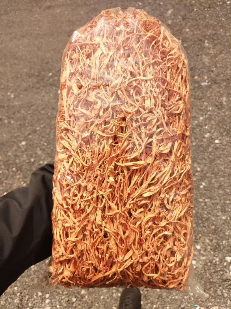 自然晾晒原色虫草花干货大货批发整箱散装大量现货