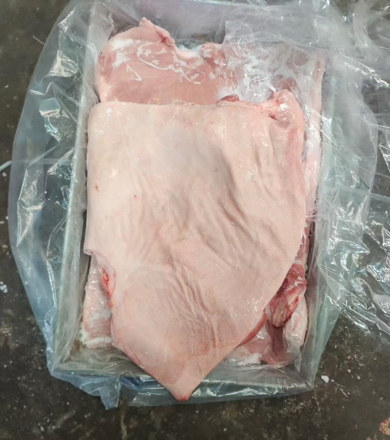 带皮后上肉