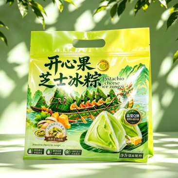 开心果芝士冰粽320g/袋8粒装