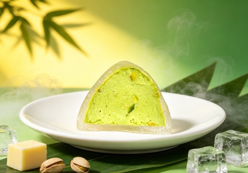 开心果芝士冰粽320g/袋8粒装