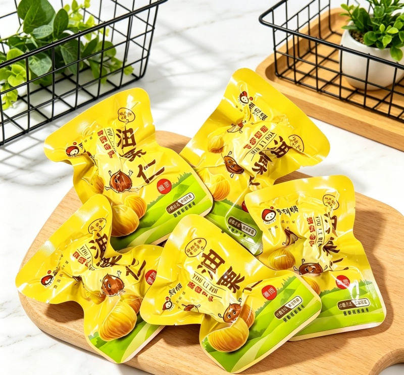 【栗刻嗨】原味油栗仁沂蒙特产***的味道批发商超欢迎咨询