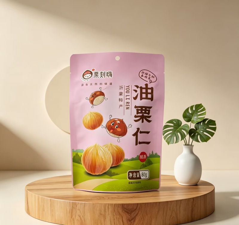 【栗刻嗨】糖渍口味即食油栗仁沂蒙特产源头厂家直销