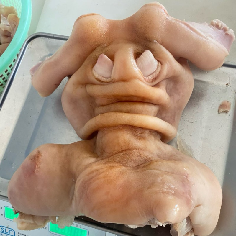 火烧毛去大骨熟牛蹄，牛蹄，
