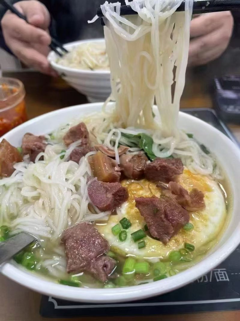 纯手工和平老村扎粉，原汁原味，地道农村米粉河源特有的扎粉