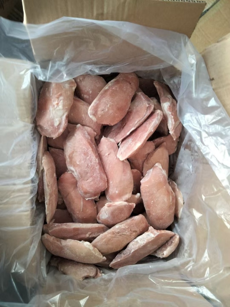 单冻去皮鸭胸肉精修板冻去皮带皮支持定制手续齐全