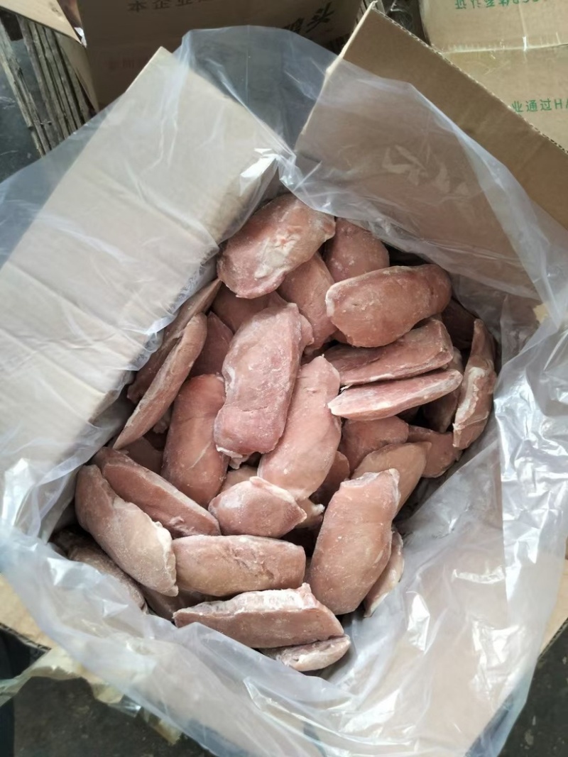 单冻去皮鸭胸肉精修板冻去皮带皮支持定制手续齐全