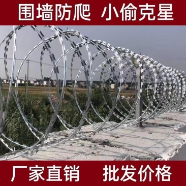 防盗铁丝网刀片刺网围栏防护网