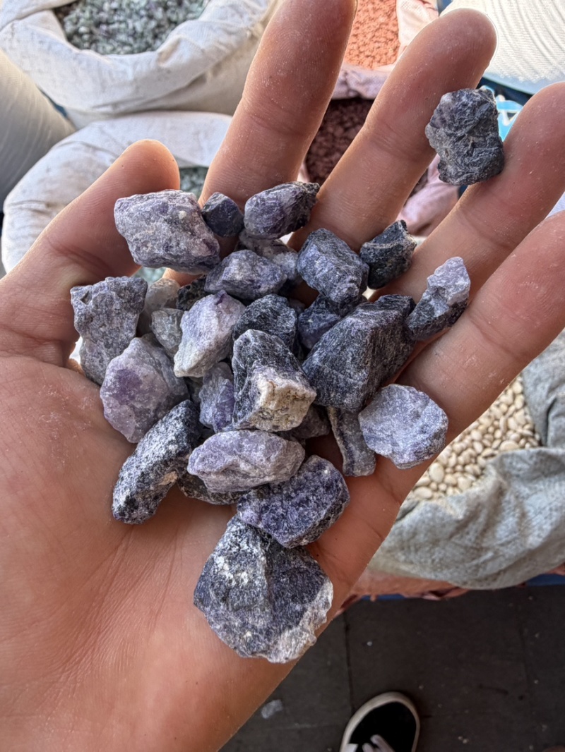 产地直供紫石英大批发颗粒均匀现货充足规格齐全量大价优