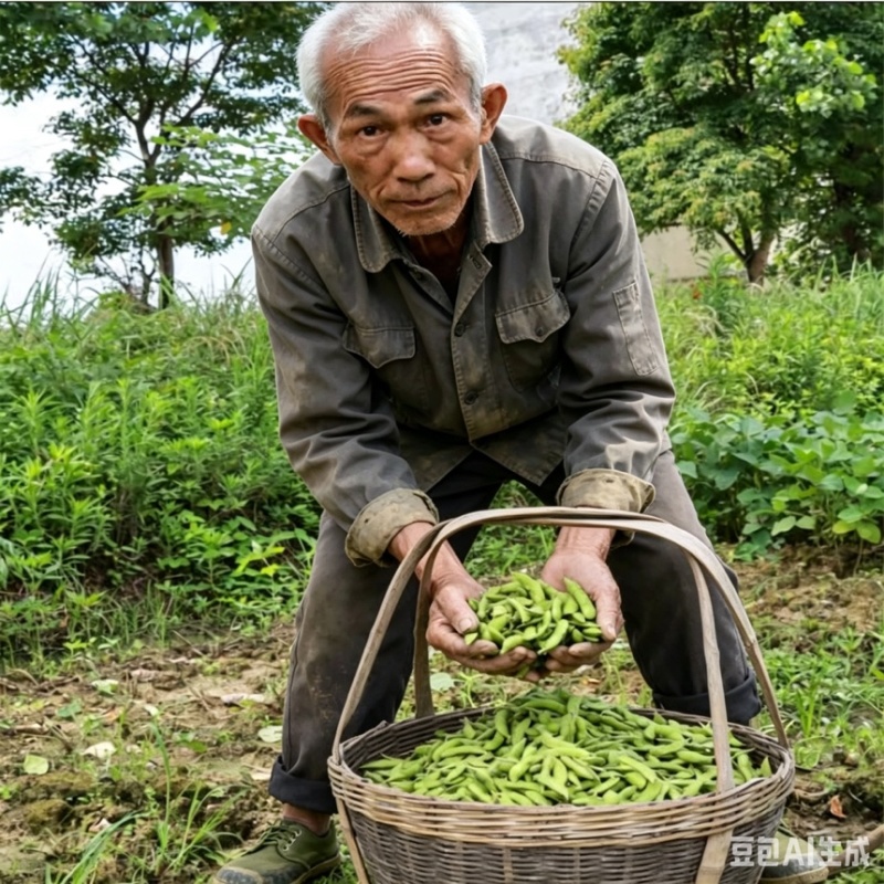安福毛豆新鲜露天带壳青豆农家本地青毛豆