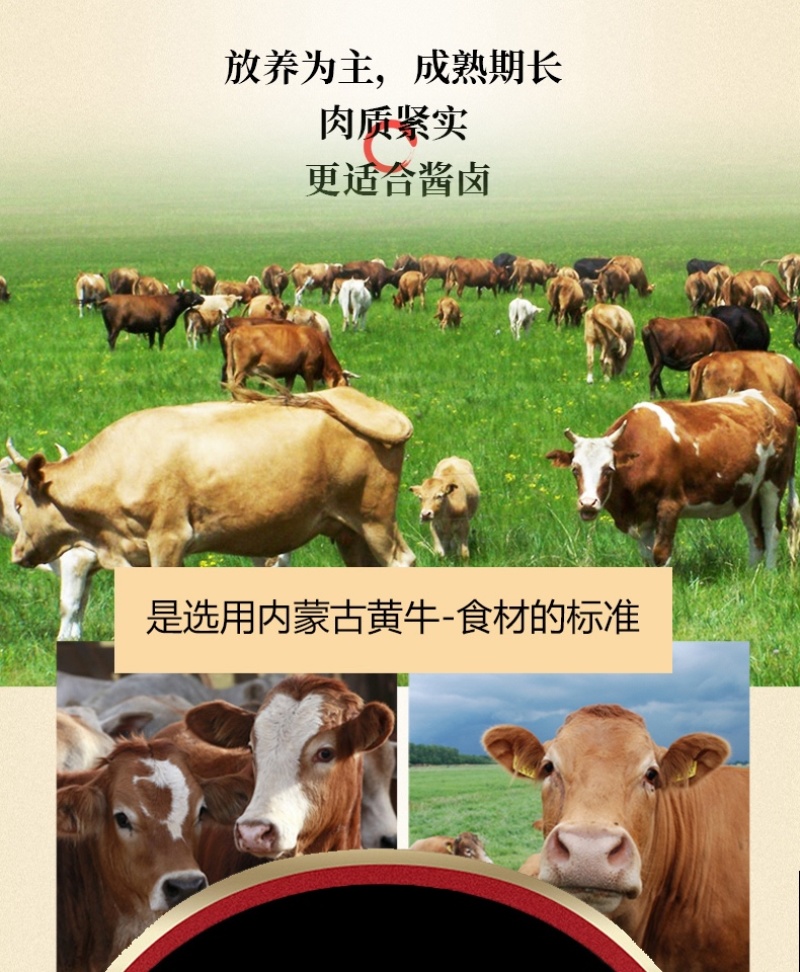 【酱牛肉】内蒙特产酱牛肉原产地直发搭配酱料包邮到家