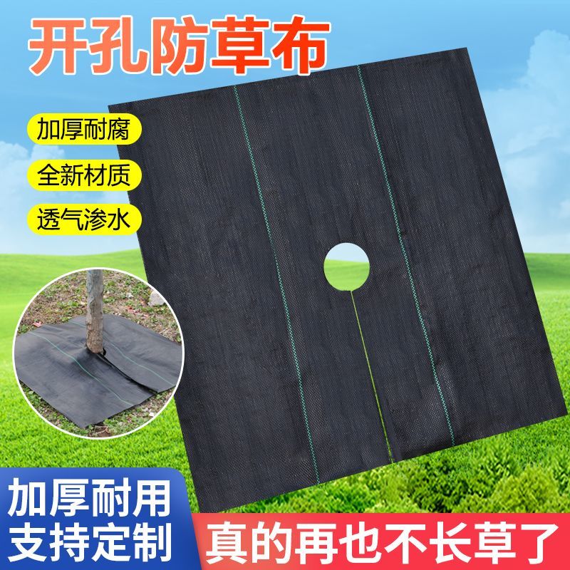 防草布厂家直销地布除草布盖草抑草地膜透气保湿可降解果树果