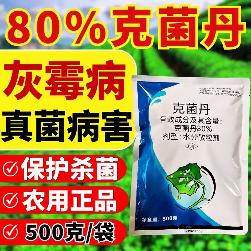 80%克菌丹杀菌剂灰霉病杀菌保鲜农药正品