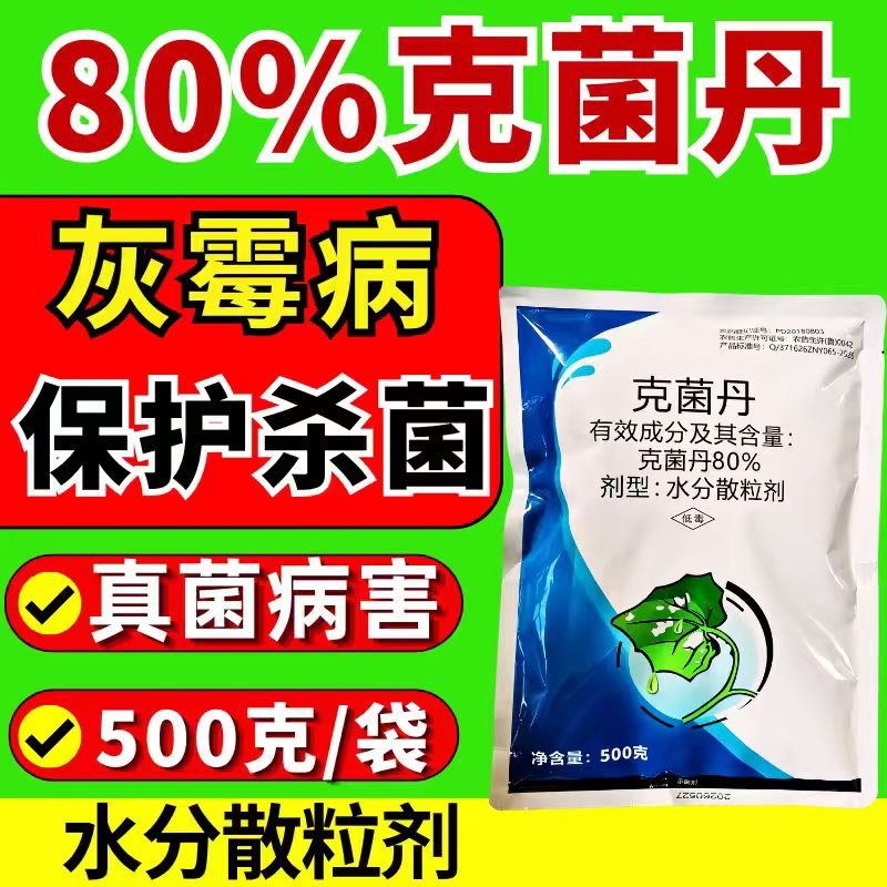 80%克菌丹杀菌剂灰霉病杀菌保鲜农药正品