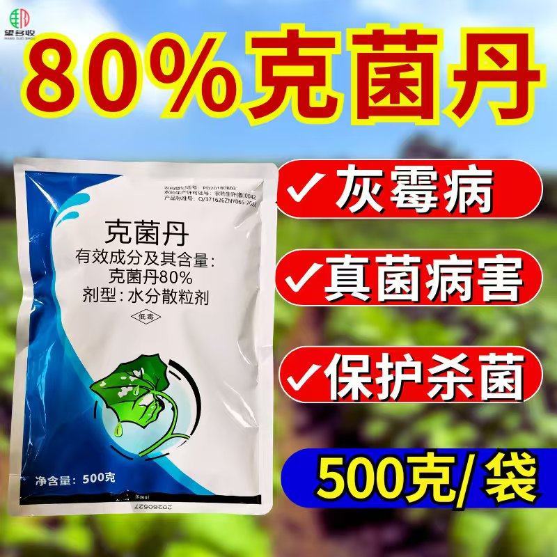 80%克菌丹杀菌剂草莓灰霉病果树真菌保护农药杀菌美果