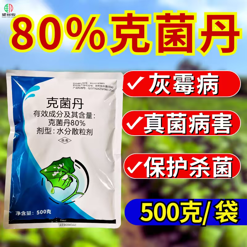 80%克菌丹杀菌剂草莓灰霉病果树真菌保护农药杀菌美果