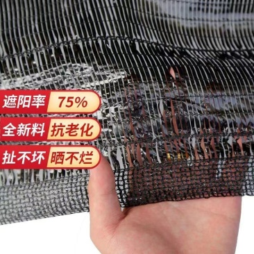 遮阳网平针遮阳网加密加厚防晒网平织网大棚羊肚菌药材遮阴网