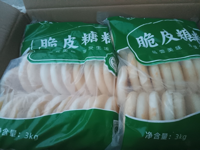 脆皮糖糕（白糖、红糖）100克*30个*4袋/件