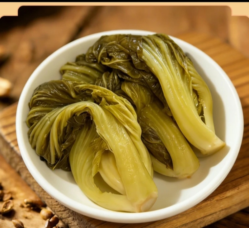 【泡菜】一袋两斤。选自威宁高海拔种的五月青菜，自然发酵，