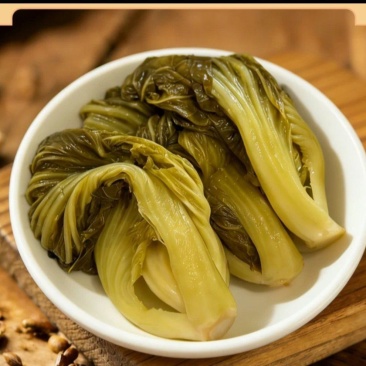 【泡菜】一袋两斤。选自威宁高海拔种的五月青菜，自然发酵，