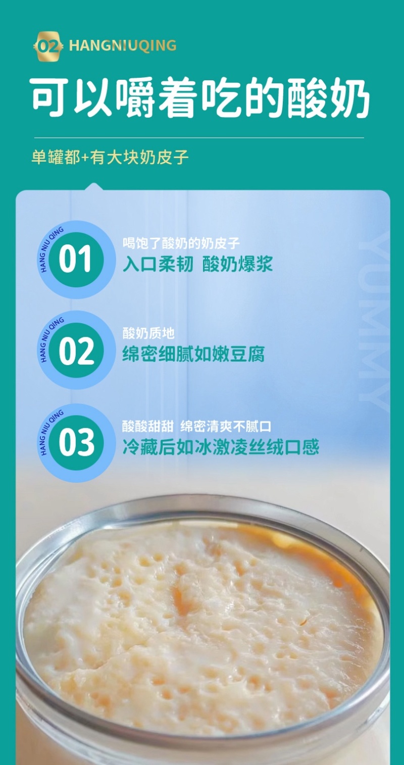 酸奶独立发酵奶皮子酸奶奶香浓郁产地直销包邮