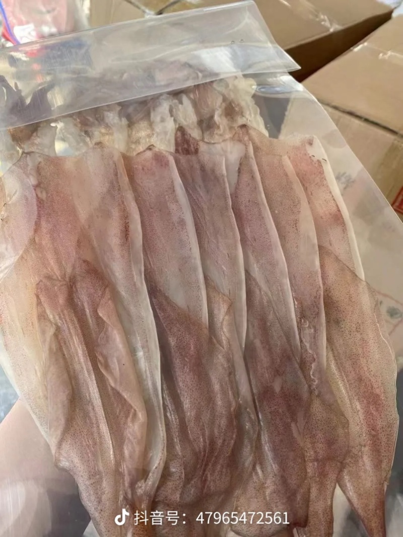 鱿鱼干轻微盐9.5成干新鲜刚晒的新产品