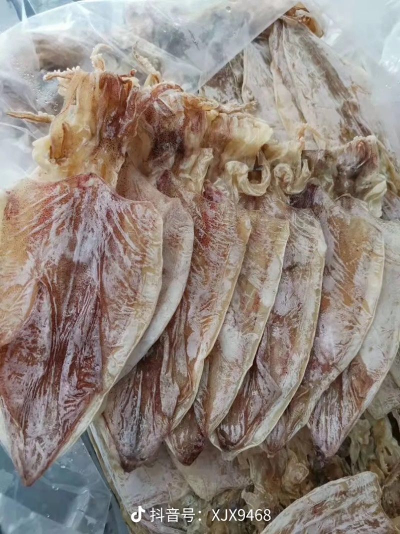鱿鱼干轻微盐9.5成干新鲜刚晒的新产品