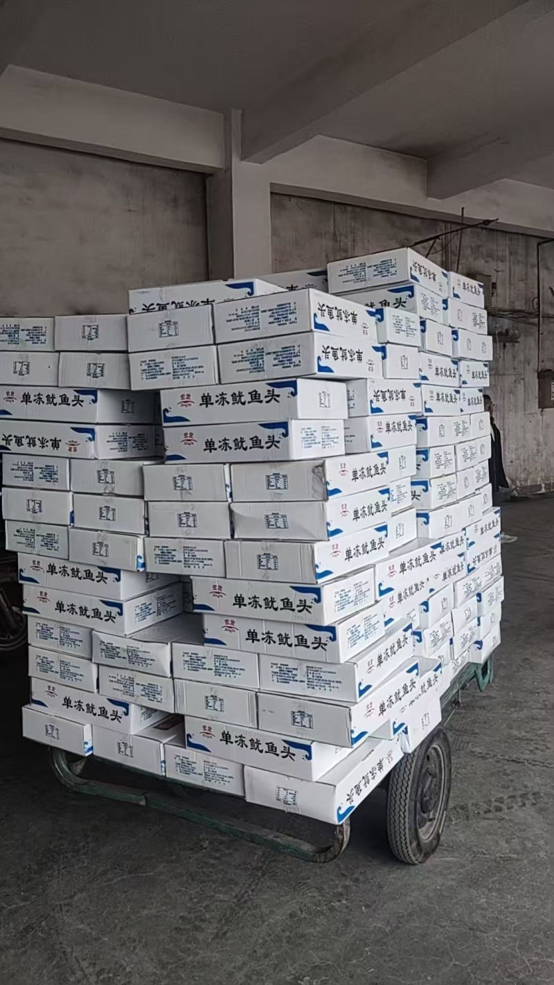 干冰鱿鱼头，单箱6斤左右，可定制常年有货品质保证可全国供