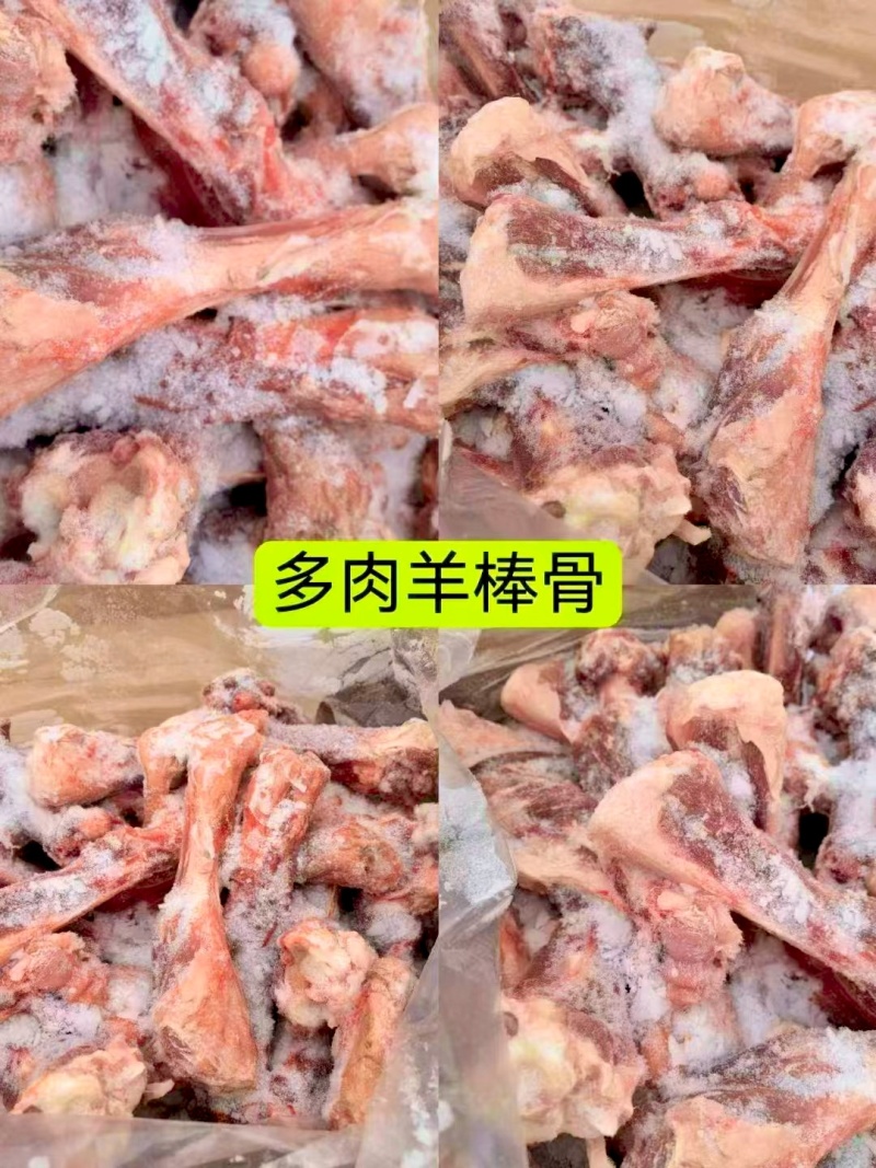 精品多肉羊棒骨满肉羊棒骨羔羊前棒后棒熬汤羊棒骨