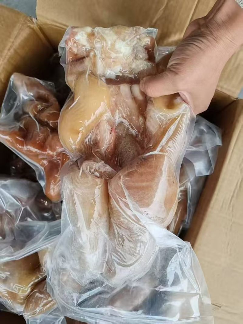 去骨熟牛蹄一件50斤