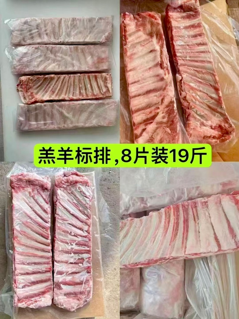 A级羔羊全排原切羔羊整排（A级）