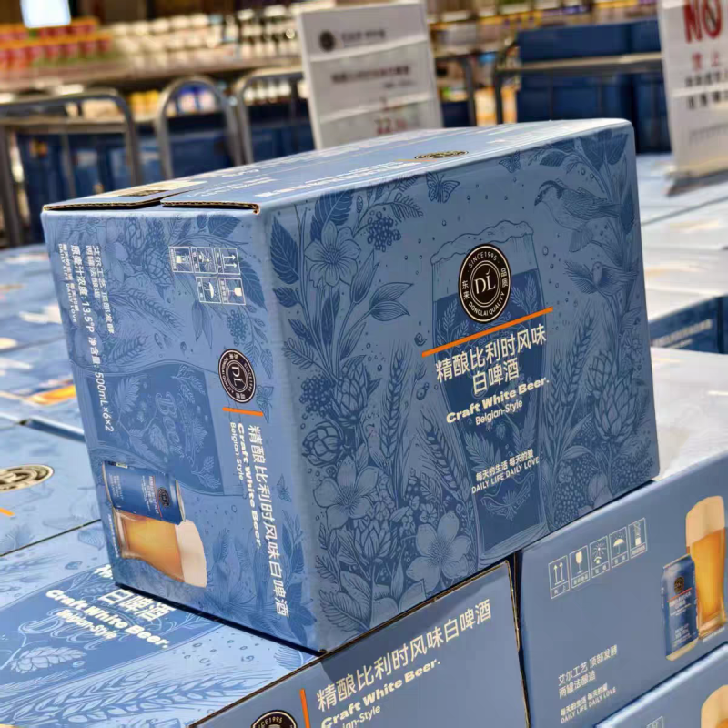 胖东来比利时风味啤酒，入口麦芽浓，进口酵母，顶部发酵