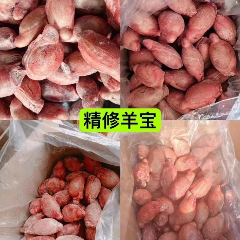 精修羊宝去油去膜净货，个头均匀，爆炒烧烤优选