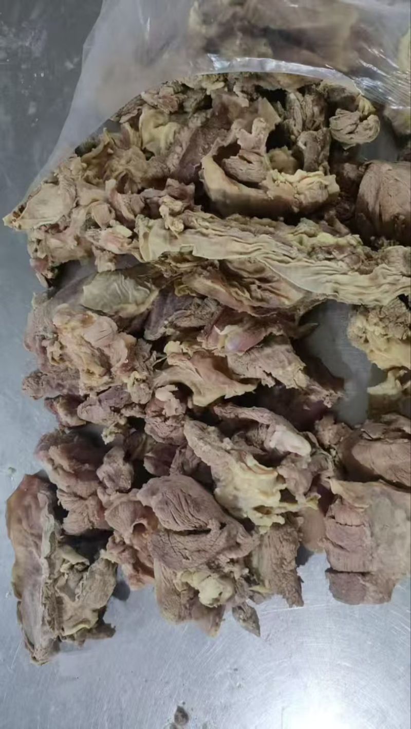 小块牛碎肉，原色原味，都瘦肉