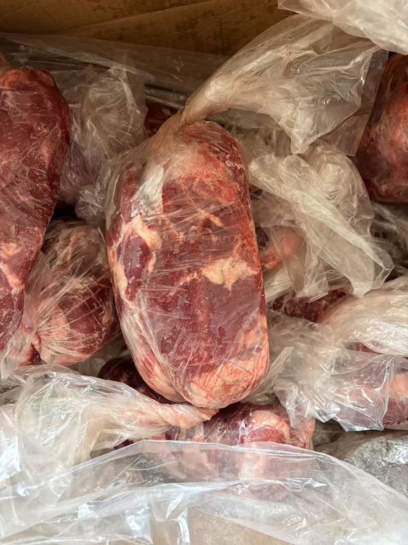 去骨羊后腿净肉，纯干货，鲜羊分割，肉瘦不肥，实拍