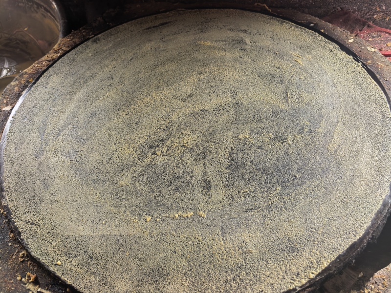 东北手工柴火煎饼东北特色