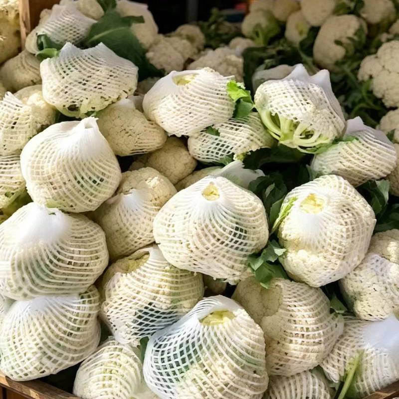 卖新鲜菜花，现摘现装，网套精细防护无磕碰,每天现摘