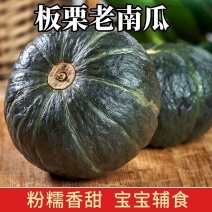 新鲜应季绿栗大南瓜老瓜新摘粉糯香甜栗味十足当季蔬菜粉糯干
