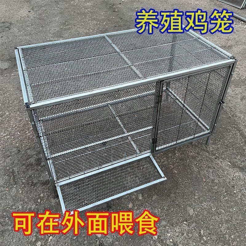 加密加粗镀锌铁丝笼鸡笼鸽子笼兔笼鸟笼运输笼养殖笼小鸡笼鹌