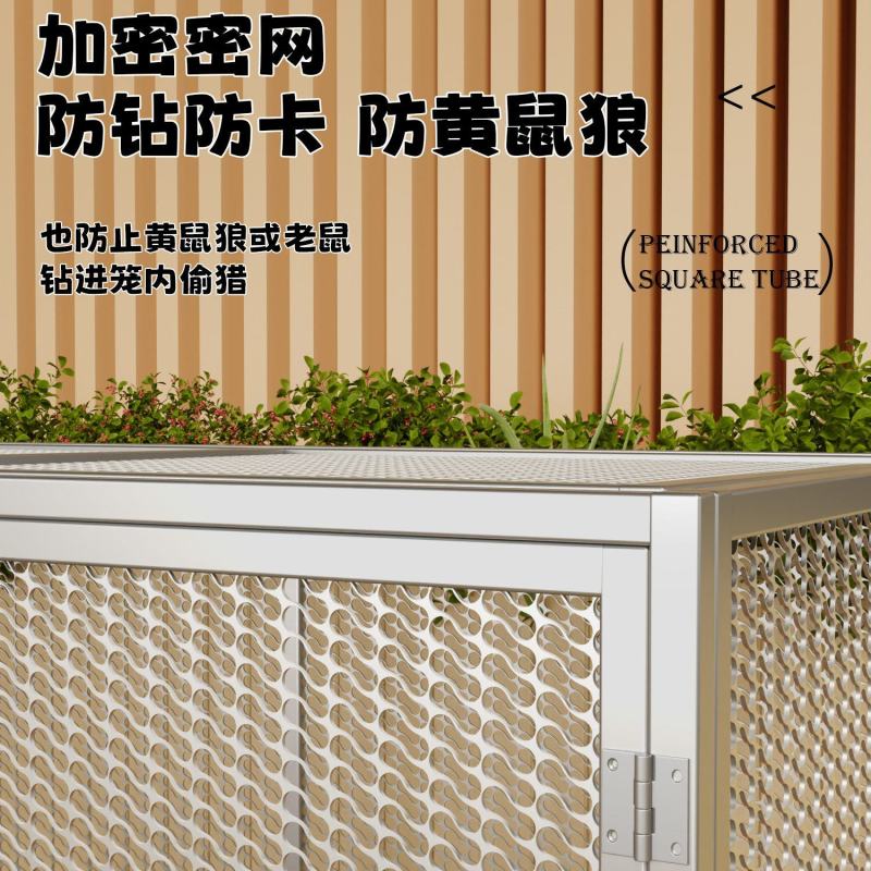 加密加粗镀锌铁丝笼鸡笼鸽子笼兔笼鸟笼运输笼养殖笼小鸡笼鹌