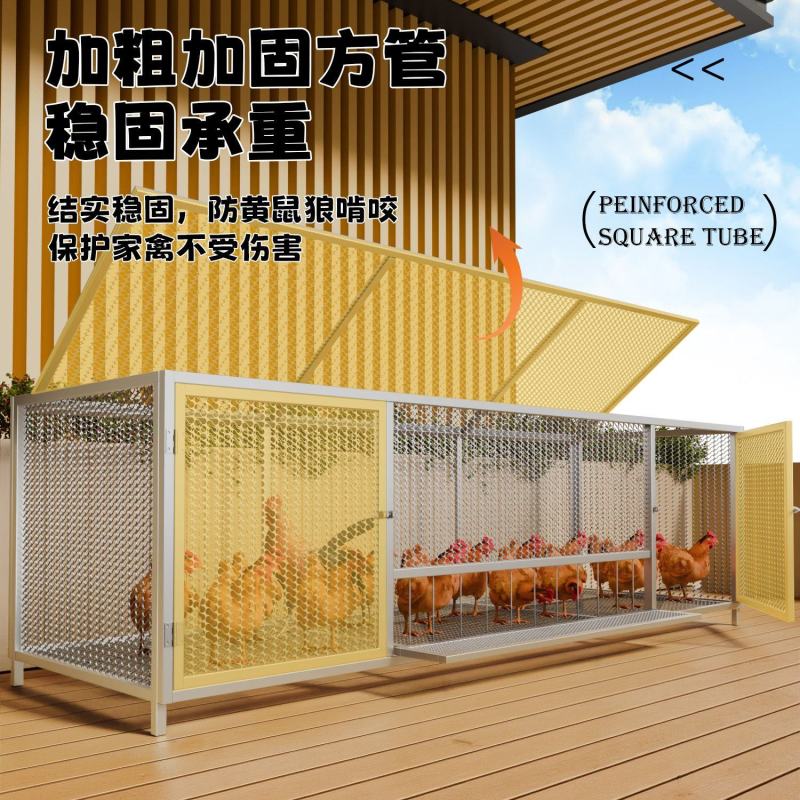 加密加粗镀锌铁丝笼鸡笼鸽子笼兔笼鸟笼运输笼养殖笼小鸡笼鹌